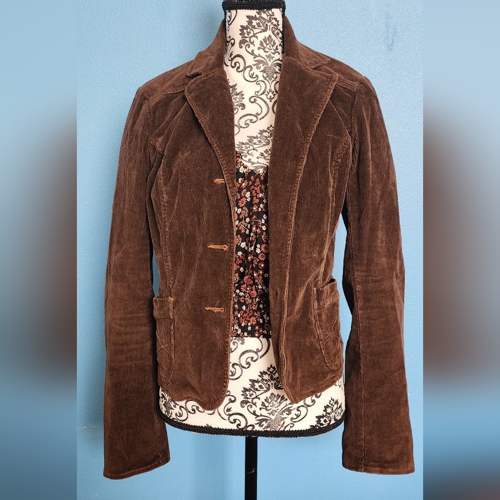 Aeropostale Brown Corduroy Jacket